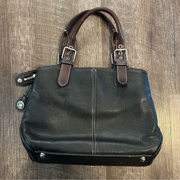 Dooney & Bourke Handbags - Dooney & Bourke All Weather Pebbled Leather Satchel